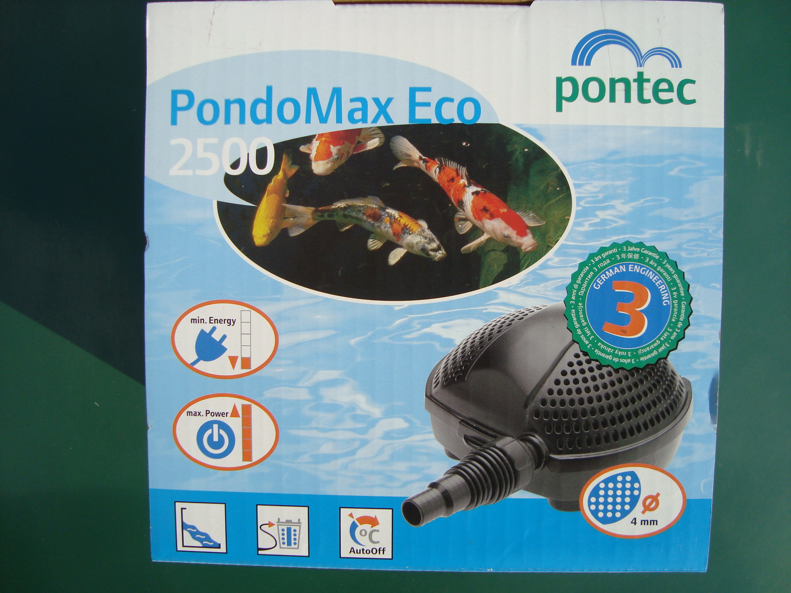 Jazierkové č. Pontec Pondomax Eco 2500 cena 72€