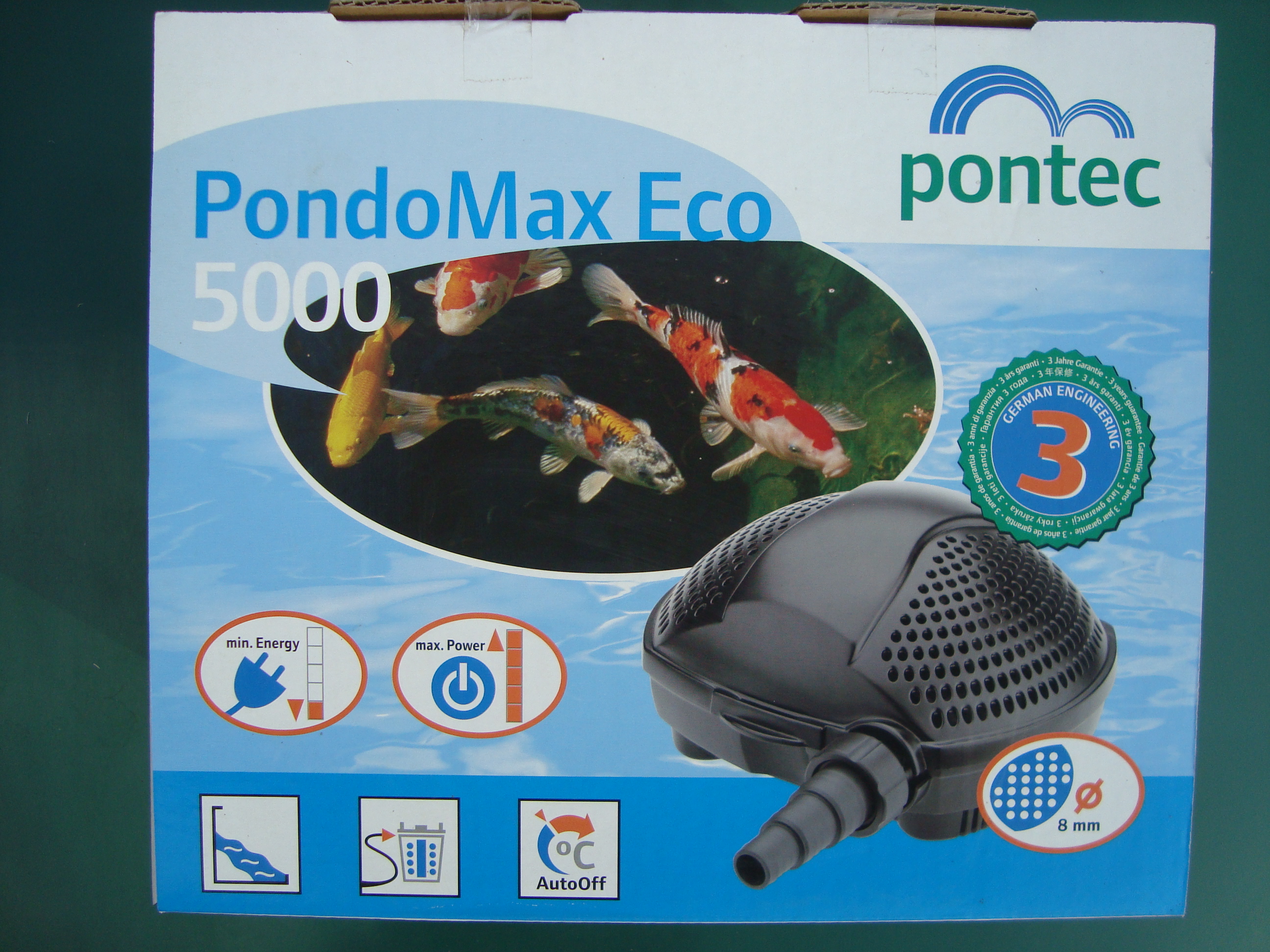 Jazierkové čerpadlo Pontec Pondomax Eco 5000 cena 113.- s DPH